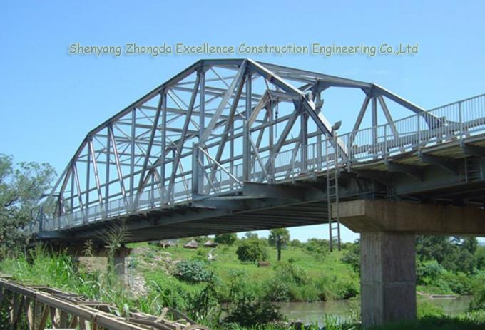 Einfache vorfabriziertstahlkonstruktions-Gestell-Stahl-Brücke Assemebly