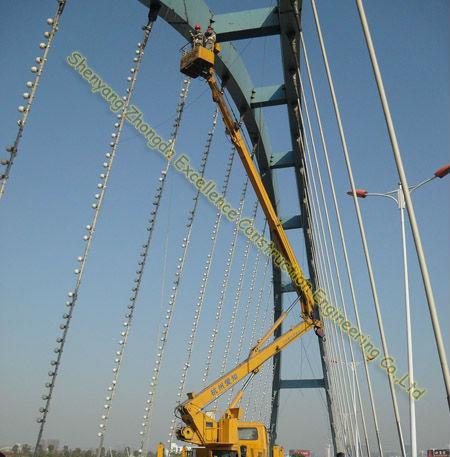 Stahlkonstruktionsbrücke