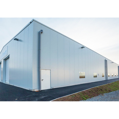 Vorfabrizierter Hochbau-Stahllager-Gebäude-Metallbau lagert Gestalt ein