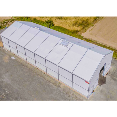 Vorgebaute Stahlrahmen-Portal vorgefertigte Metallgebäude Vibrationssicherung
