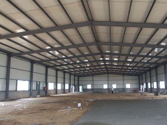 Metal Industrial Q235 Light Steel Structure Warehouse Building JIS Standard